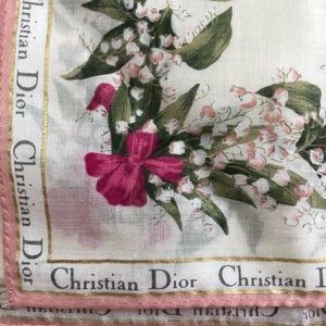 Christian Dior Vintage Hair Scarf